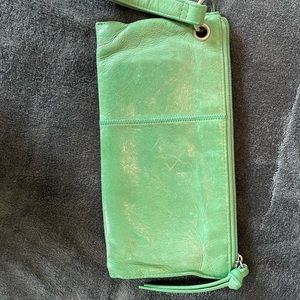 Used HOBO zip clutch
